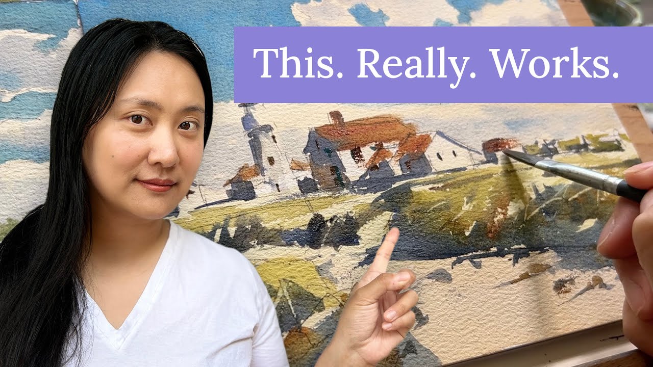 5 Simple Steps to Loosen Up Your Watercolor Painting and Reach Mastery